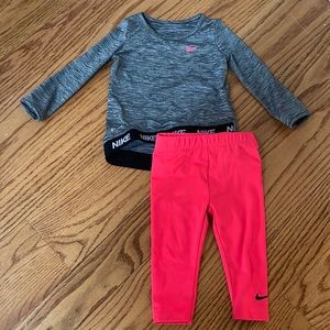 USED Nike Dri-Fit set - Size 12M